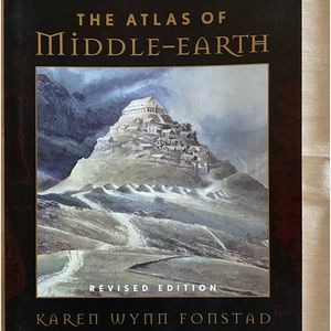 EUC. The Atlas of Middle Earth. Revised Edition. Paperback.